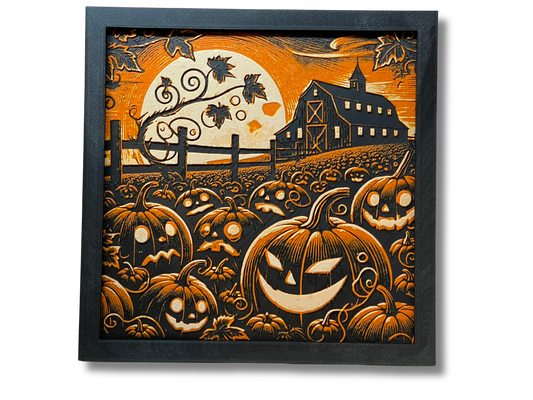 Pumpkin Patch Panic Wall Art